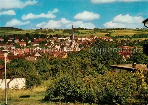 AK / Ansichtskarte Schotten_Hessen Stadtbild mit Blick nach Betzenrod Schotten Hessen