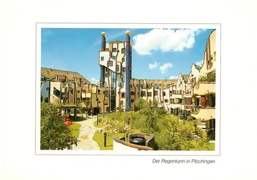 AK / Ansichtskarte Plochingen Regenturm Plochingen