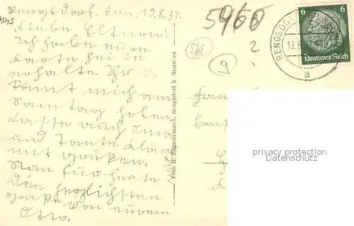 AK / Ansichtskarte Rengsdorf Hirschfuetterung in Friedrichstal Rengsdorf