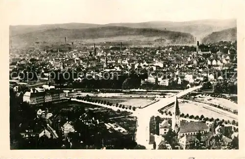 AK / Ansichtskarte Saarbruecken Panorama Saarbruecken