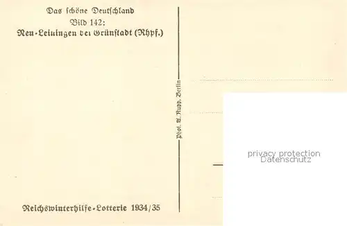 AK / Ansichtskarte Neuleiningen Ortsansicht Neuleiningen