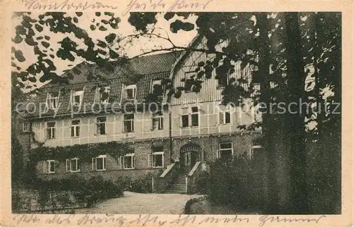 AK / Ansichtskarte Jesteburg Sanatorium Jesteburg Jesteburg