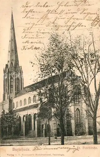 AK / Ansichtskarte Buxtehude St Petrikirche Buxtehude