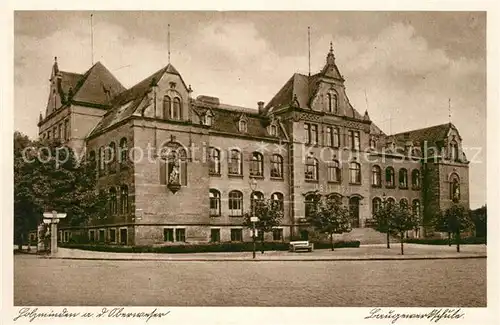 AK / Ansichtskarte Holzminden_Weser Schule Holzminden Weser