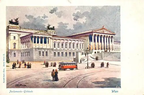 AK / Ansichtskarte Wien Parlaments Gebaeude Wien