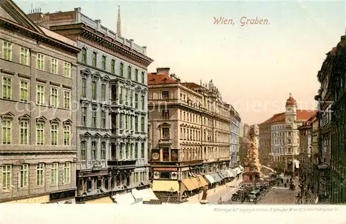 AK / Ansichtskarte Wien Graben Wien