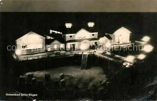 AK / Ansichtskarte Sellin_Ruegen Strandhotel Sellin Ruegen