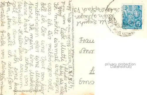 AK / Ansichtskarte Sellin_Ruegen Strandhotel Sellin Ruegen