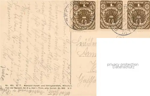 AK / Ansichtskarte Seefeld_Tirol Mittenwaldbahn mit Wetterstein Seefeld Tirol