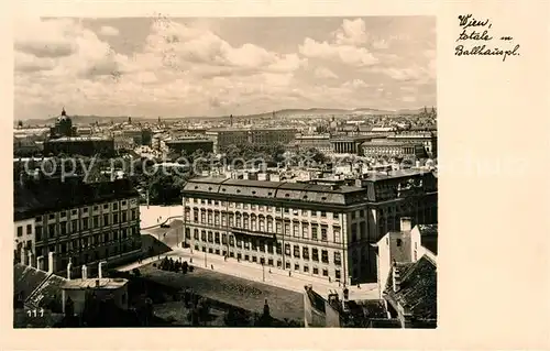 AK / Ansichtskarte Wien Blick vom Ballhausplatz Wien