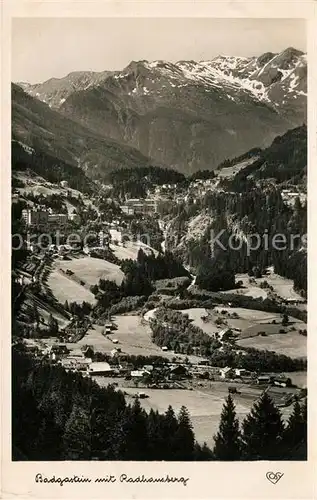 AK / Ansichtskarte Badgastein mit Radhausberg Badgastein