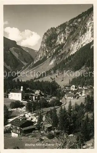 AK / Ansichtskarte Ginzling im Zillertal Ginzling