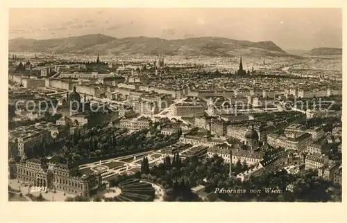 AK / Ansichtskarte Wien Panorama Wien