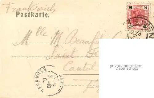 AK / Ansichtskarte Wien KK Hofburg Theater Wien