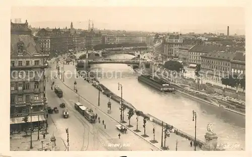 AK / Ansichtskarte Wien Kai Wien