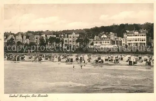 AK / Ansichtskarte Bansin_Ostseebad Am Strande Bansin_Ostseebad