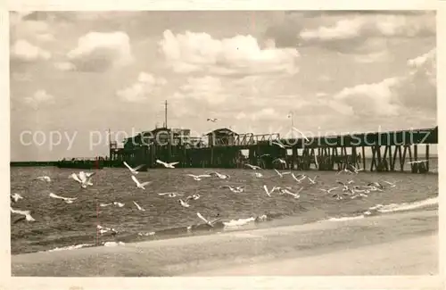 AK / Ansichtskarte Heringsdorf_Ostseebad_Usedom Seebruecke Heringsdorf_Ostseebad