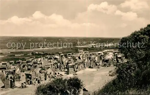 AK / Ansichtskarte Kuehlungsborn_Ostseebad Strandpartie Kuehlungsborn_Ostseebad