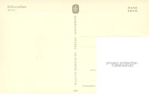 AK / Ansichtskarte Kuehlungsborn_Ostseebad Strandpartie Kuehlungsborn_Ostseebad