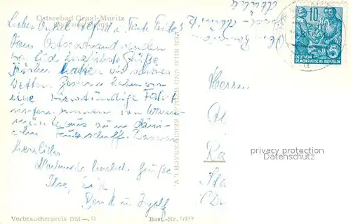 AK / Ansichtskarte Graal Mueritz_Ostseebad Strandpartie Graal Mueritz_Ostseebad