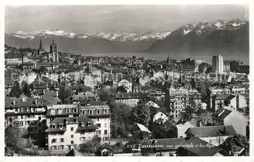 AK / Ansichtskarte Lausanne_VD Panorama Lausanne VD