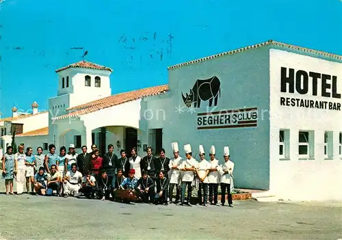 AK / Ansichtskarte Estepona Hotel Restaurant Seghers Club Estepona