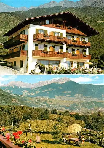 AK / Ansichtskarte Algund_Merano Erholunghsheim Alpenblick Algund Merano