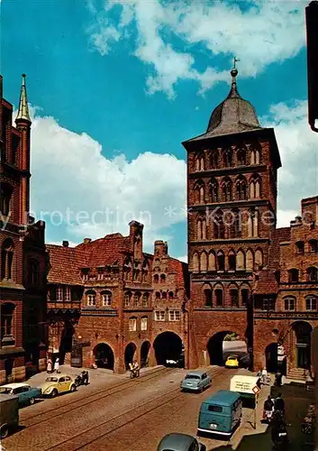 AK / Ansichtskarte Luebeck Burgtor Luebeck