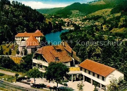 AK / Ansichtskarte Forbach_Baden Panorama Murgtal Haus Holderech Murgkraftwerk Forbach_Baden