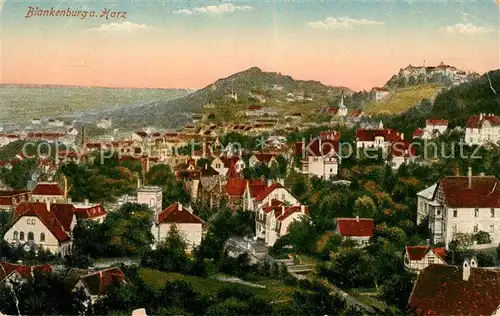 AK / Ansichtskarte Blankenburg_Harz Panorama Blankenburg_Harz
