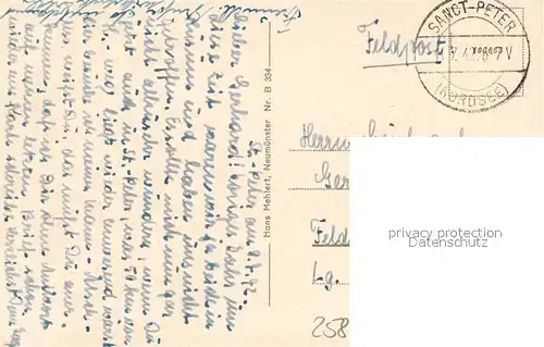 AK / Ansichtskarte St_Peter Ording Graben St_Peter Ording