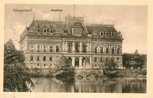 AK / Ansichtskarte Duesseldorf Staendehaus Duesseldorf