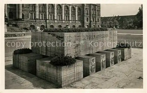 AK / Ansichtskarte Muenchen Gefallenen denkmal Muenchen