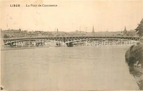 AK / Ansichtskarte Liege_Luettich Le Pont de Commerce Liege Luettich