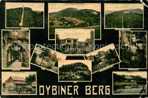 AK / Ansichtskarte Oybin Oybiner Berg Teilansichten Oybin