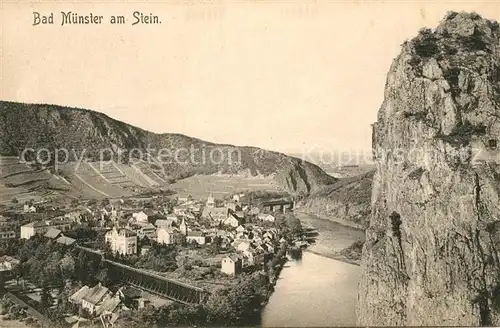 AK / Ansichtskarte Bad_Muenster_Stein_Ebernburg Panorama Bad_Muenster