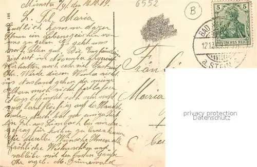 AK / Ansichtskarte Bad_Muenster_Stein_Ebernburg Panorama Bad_Muenster