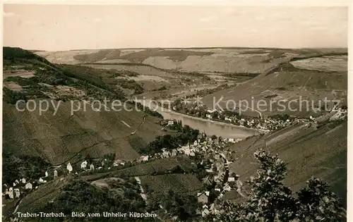 AK / Ansichtskarte Traben Trarbach Blick vom Unheller Kueppchen Traben Trarbach