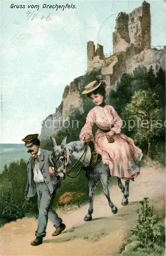 AK / Ansichtskarte Koenigswinter Ruine Drachenfels  Koenigswinter