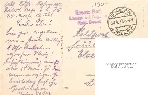 AK / Ansichtskarte Schwerin_Mecklenburg Schloss von der Seeseite Schwerin_Mecklenburg