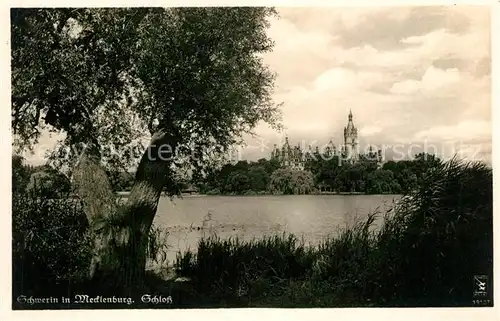 AK / Ansichtskarte Schwerin_Mecklenburg Schloss Schwerin_Mecklenburg