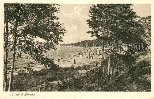 AK / Ansichtskarte Lubmin_Ostseebad Strandpartie Lubmin_Ostseebad
