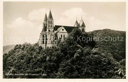 AK / Ansichtskarte Obernhof_Lahn Kloster Arnstein Obernhof_Lahn