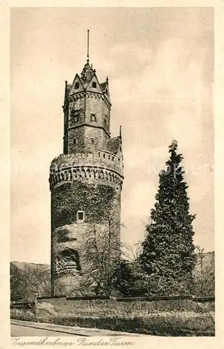 AK / Ansichtskarte Andernach Jugendherberge Runder Turm Andernach