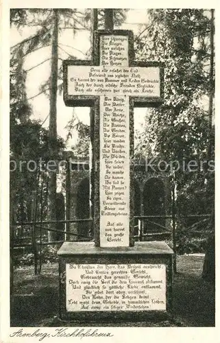 AK / Ansichtskarte Arenberg_Koblenz Kirchhofkreuz Arenberg_Koblenz