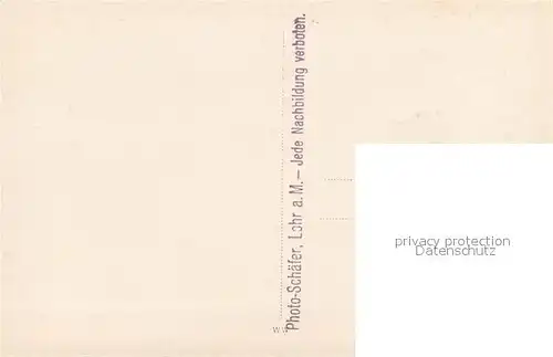 AK / Ansichtskarte Lohr_Main Panorama Lohr_Main