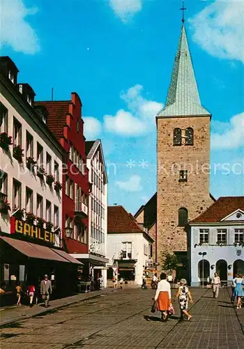 AK / Ansichtskarte Dorsten Markt und Agathakirche Dorsten