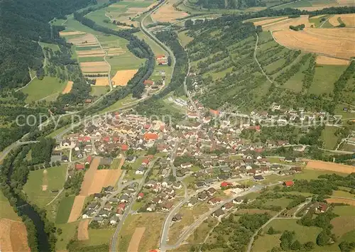 AK / Ansichtskarte Mulfingen_Jagst Fliegeraufnahme Mulfingen_Jagst