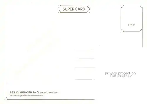 AK / Ansichtskarte Mengen_Wuerttemberg Ortsmotive mit Kirche Innenstadt Rathaus Parkanlagen Promenade Mengen Wuerttemberg