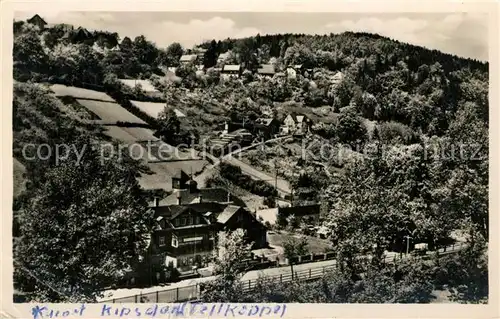 AK / Ansichtskarte Kipsdorf FDGB Ferienheim Tellkoppe und Oberkipsdorf Kipsdorf